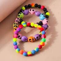 Funny Skull Beaded Wholesale Bracelets main image 6