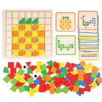 Table & Floor Games Color Block Wood Toys main image 9
