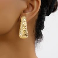 1 Pair Simple Style Geometric Plating Alloy 14k Gold Plated Silver Plated Drop Earrings main image 3