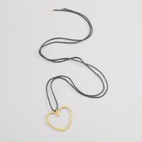 Modern Style Simple Style Heart Shape Alloy Women's Necklace main image 3