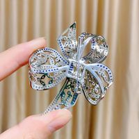 Glam Bow Knot Copper Inlay Zircon Women's Brooches main image 3