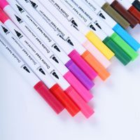 1 Set Solid Color Class Learning Graduation Plastic Cute Watercolor Pen main image 4