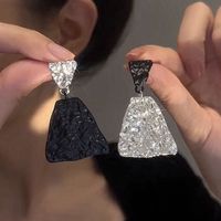 1 Pair Retro Geometric Alloy Drop Earrings main image 6