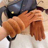 Women's Vintage Style Solid Color Gloves 1 Pair main image 6