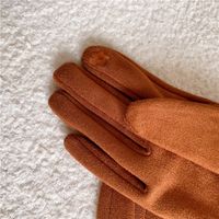 Women's Vintage Style Solid Color Gloves 1 Pair main image 4