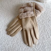 Women's Vintage Style Solid Color Gloves 1 Pair main image 3