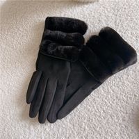 Women's Vintage Style Solid Color Gloves 1 Pair sku image 2