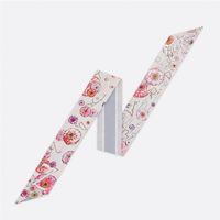 Women's Vintage Style Simple Style Letter Polyester Printing Silk Scarf sku image 26