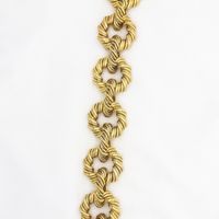 Einfacher Stil Twist Legierung Einbrennlack Unisex Halskette main image 2