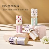 Elegant Leaves Strawberry Plastic Perfume main image 1