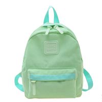 Anti-theft Color Block Solid Color Daily Kids Backpack main image 3