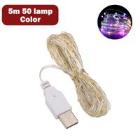 Christmas Casual Cute Solid Color Pc Indoor Party Festival String Lights sku image 6