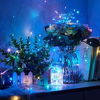 Christmas Casual Cute Solid Color Pc Indoor Party Festival String Lights main image 4