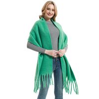 Women's Simple Style Solid Color Polyester Scarf main image 4