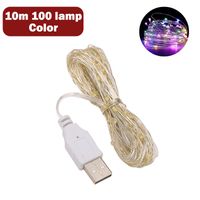 Christmas Casual Cute Solid Color Pc Indoor Party Festival String Lights sku image 9