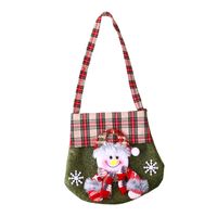 Christmas Cute Santa Claus Snowman Elk Cloth Party Festival Gift Bags main image 4