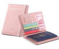 Women's Solid Color Pu Leather Flip Cover Card Holders main image 2
