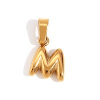 1 Piece Stainless Steel 18K Gold Plated Polished Pendant sku image 51