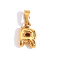 1 Piece Stainless Steel 18K Gold Plated Polished Pendant sku image 32