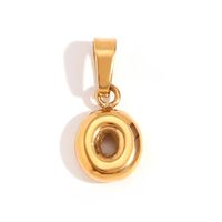 1 Piece Stainless Steel 18K Gold Plated Polished Pendant sku image 41