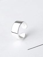 1 Piece Hip-hop Simple Style C Shape Plating Metal Stainless Steel 18k Gold Plated Ear Cuffs main image 3