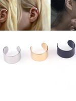 1 Piece Hip-hop Simple Style C Shape Plating Metal Stainless Steel 18k Gold Plated Ear Cuffs main image 1