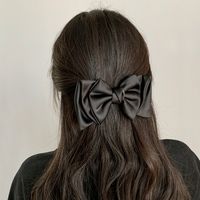 Women's Princess Cute Pastoral Bow Knot Cloth Hair Clip sku image 1