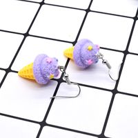 1 Pair Cute Sweet Simple Style Cartoon Resin Drop Earrings sku image 2