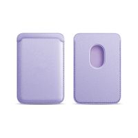 Unisex Pu Leather Solid Color Business Square Open Card Holder sku image 18