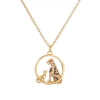 Simple Style Water Droplets Copper Gold Plated Zircon Pendant Necklace In Bulk main image 5