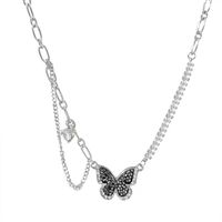 Elegant Streetwear Butterfly Alloy Women's Pendant Necklace sku image 1
