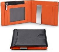 Men's Solid Color Pu Leather Zipper Small Wallets main image 6
