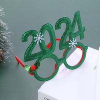 عيد الميلاد نمط الرسوم المتحركة بابا نويل ندفة الثلج بلاستيك اليومي مهرجان الدعائم زي sku image 12