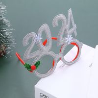 Christmas Cartoon Style Santa Claus Snowflake Plastic Daily Festival Costume Props sku image 14