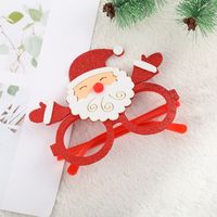 عيد الميلاد نمط الرسوم المتحركة بابا نويل ندفة الثلج بلاستيك اليومي مهرجان الدعائم زي sku image 32