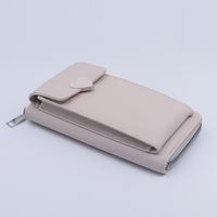 Women's Solid Color Pu Leather Flip Cover Wallets sku image 9