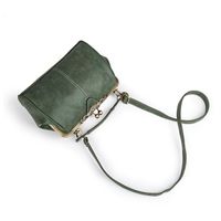Women's Medium All Seasons Pu Leather Solid Color Classic Style Square Lock Clasp Shoulder Bag main image 5