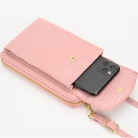 Women's All Seasons Pu Leather Solid Color Classic Style Square Flip Cover Phone Wallets main image 5