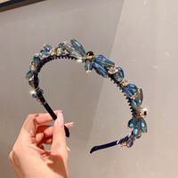 Simple Style Butterfly Artificial Crystal Inlay Rhinestones Hair Band sku image 3