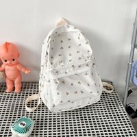 Flower Casual Daily Women's Backpack sku image 2