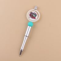 1 Piece Letter Skull Class Learning Plastic Cute Ballpoint Pen sku image 3