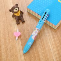 1 Piece Bear Class Learning Plastic Cute Ballpoint Pen sku image 4