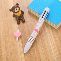 1 Piece Bear Class Learning Plastic Cute Ballpoint Pen sku image 2
