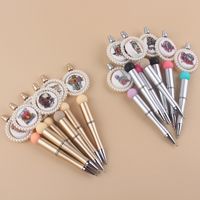 1 Piece Letter Skull Class Learning Plastic Cute Ballpoint Pen main image 2