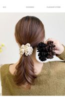 Classic Style Streetwear Solid Color Fabric Hair Tie main image 2