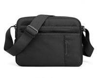 Men's Solid Color Polyester Zipper Shoulder Bag Crossbody Bag sku image 2