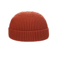 Men's Basic Simple Style Solid Color Eaveless Wool Cap main image 2