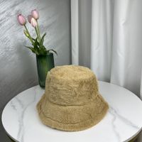 Women's Basic Solid Color Curved Eaves Bucket Hat sku image 11