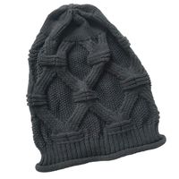 Unisex Hip-hop Basic Simple Style Solid Color Eaveless Wool Cap main image 2