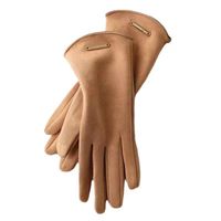 Men's Vintage Style Solid Color Gloves 1 Pair main image 3